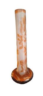 Emile Gallé - Vaas - Glas, Antiek en Kunst