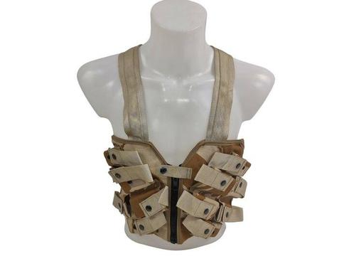 Britse Tactical chest rig met 12 magazijntassen, Desert DPM, Verzamelen, Militaria | Algemeen, Landmacht, Engeland, Overige typen