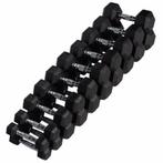 Hexa Dumbbell Rubber 2,5 t/m 30kg (set), Sport en Fitness, Fitnessmaterialen, Ophalen of Verzenden, Nieuw, Benen, Dumbbell