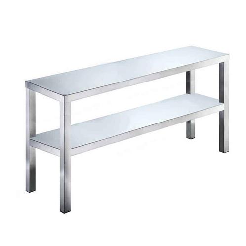 HCB Basic-line Dubbele etagère brug - 160 x 35 x 70 cm - RVS, Zakelijke goederen, Horeca | Keukenapparatuur, Nieuw in verpakking
