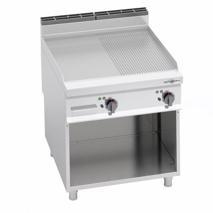 GGM Gastro | Elektrische bakplaat - 11,4 kW - Glad & |, Zakelijke goederen, Horeca | Keukenapparatuur, Fornuis, Frituur en Grillen