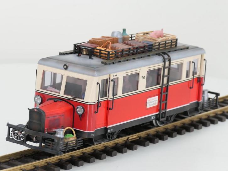 LGB 2066 SUPER Wismarere Schienenbus , Digitaal, Sound, 1..., Hobby en Vrije tijd, Modeltreinen | Overige schalen, Overige typen