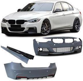 M-Pakket Met Performance Front Spoiler BMW F30 12-19 B5764, Auto-onderdelen, Carrosserie en Plaatwerk, Nieuw, BMW, Voor, Achter