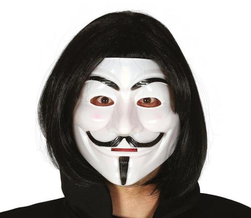 Anonymous For Vendetta Masker, Hobby en Vrije tijd, Feestartikelen, Nieuw, Verzenden