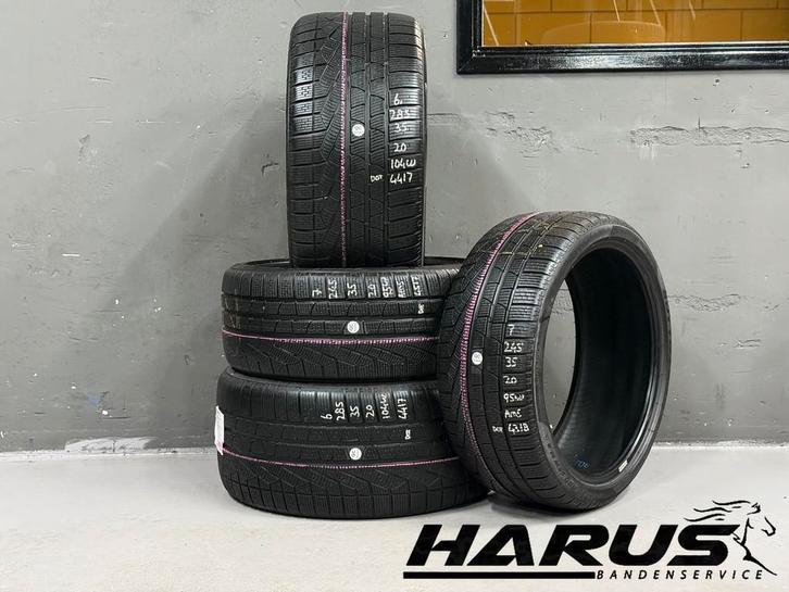 245/35/20 95W 285/35/20 104W Pirelli winterbanden 4 stuks, Auto-onderdelen, Banden en Velgen, 20 inch, Erkend duurzaam, Winterbanden