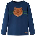 vidaXL Kindershirt met lange mouwen 104 marineblauw, Kinderen en Baby's, Verzenden, Nieuw