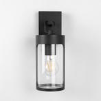 Zaragoza Muurlamp Zwart Buitenverlichting Strak &amp; modern, Tuin en Terras, Verzenden, Minder dan 50 watt, Wandlamp, Nieuw