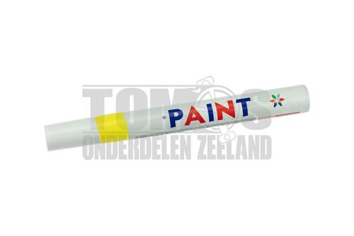 Bandenstift geel universeel PAINT, Fietsen en Brommers, Brommeronderdelen | Algemeen, Nieuw, Ophalen of Verzenden