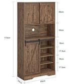 Multifunctioneel dressoir voor keuken, hal en woonkamer, Verzenden, Nieuw