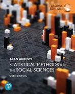 Statistical Methods for the Social Sciences Gl 9781292449197, Boeken, Zo goed als nieuw