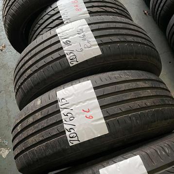 2 x Rotalla 205-65-15 Zomerbanden 6mm beschikbaar voor biedingen