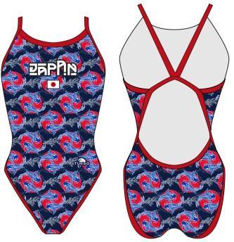 Special Made Turbo Sportbadpak Rev. Japan Koi, Kleding | Dames, Badmode en Zwemkleding, Nieuw, Verzenden