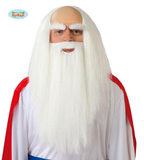 Druide Baard en Pruik, Kleding | Heren, Carnavalskleding en Feestkleding, Verzenden