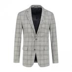 GENTS | Colbert overruit grijs-brique Maat 25 - Colbert, Kleding | Heren, Verzenden, Nieuw, GENTS