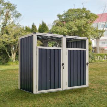 [pro.tec] Containerombouw Tarbek antraciet 121x146x82 cm beschikbaar voor biedingen