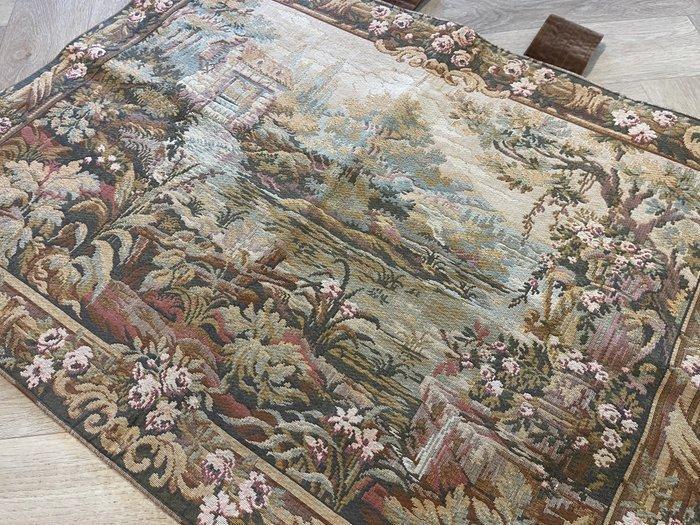 Wandkleed - een idyllisch riviertje met een waterrad - nieuw, Antiek en Kunst, Curiosa en Brocante