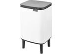 Brabantia Bo Hi Prullenbak - 7 liter - White, Verzenden, Zo goed als nieuw