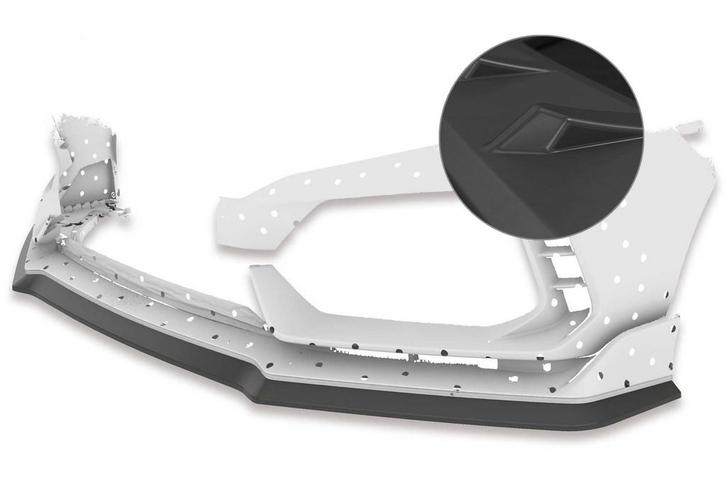 Cupspoiler voor Honda Civic FK8 Type R CSL440-L, Auto-onderdelen, Carrosserie en Plaatwerk, Nieuw, Verzenden