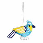 Hanger Ornament Traditioneel Blauwe Vogel (13 cm), Nieuw, Verzenden