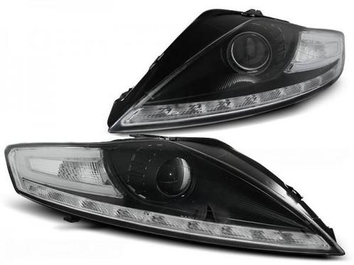 Koplampen Ford Mondeo 07.07-11.10 DRL-Look Zwart, Auto-onderdelen, Overige Auto-onderdelen, Ophalen of Verzenden