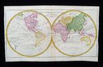 World Map - Bol in halfronden; Rigobert Bonne - LAncien, Nieuw