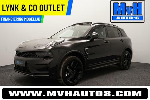 Zakelijke Lease |  Lynk & Co 01 1.5|LEER|FULL BLACK XXL|262P, Auto's, Lynk & Co, Dealer onderhouden, Lease, Automaat, SUV of Terreinwagen