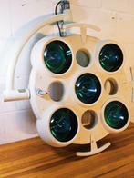 Plafondlamp - Vintage schaduwloze medische lamp - Staal,