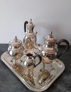 Ercuis - Theeservies (5) - Verzilverd