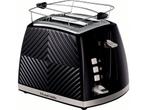 Russell Hobbs Groove Broodrooster - Zwart - 26390-56, Verzenden, Zo goed als nieuw