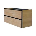 Wastafelonderkast met 2 Laden BWS Elements 120x45.2 cm, Ophalen of Verzenden, Nieuw, Bad