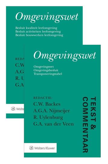 Tekst &amp; Commentaar Omgevingswet (Juridisch) beschikbaar voor biedingen