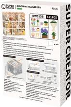 Robotime Super Store Blooming Tea Garden Miniatuurhuisje..., Verzenden, Nieuw