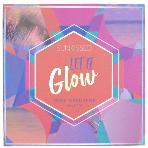 Sunkissed Let It Glow Highlighter Palette - 28g, Sieraden, Tassen en Uiterlijk, Uiterlijk | Cosmetica en Make-up, Make-up, Nieuw