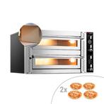 GGM Gastro | Elektrische pizzaoven - (Volle vuurvaste klei), Verzenden, Nieuw, GGM Gastro