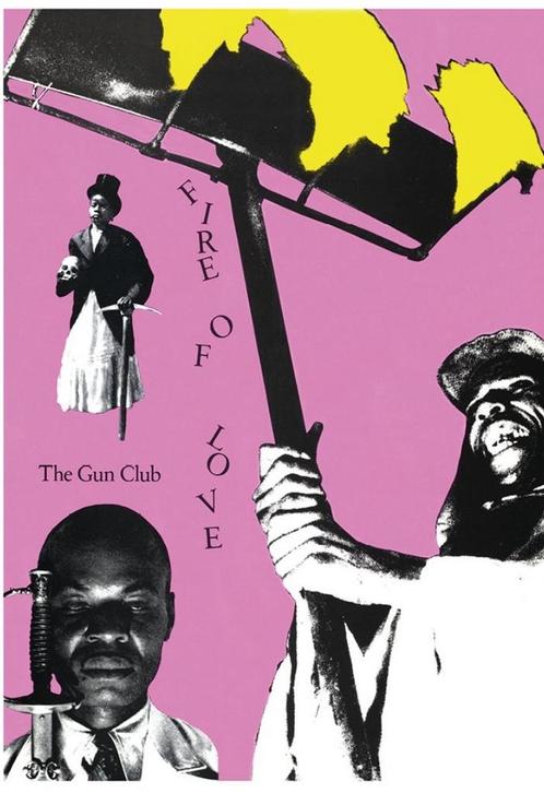Posters - Poster Gun Club, The - Fire of Love, Verzamelen, Muziek, Artiesten en Beroemdheden, Zo goed als nieuw, Verzenden