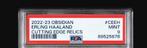 2022/23 Panini Obsidian Erling Haaland Cutting Edge Relic, Verzamelen, Nieuw