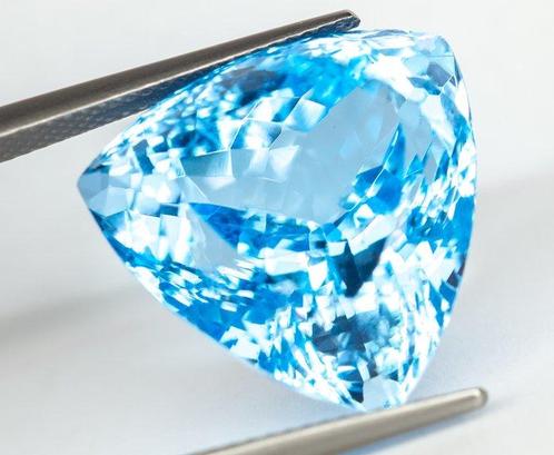 Zonder Minimumprijs Topaas - 30.83 ct - Antwerp Laboratory, Sieraden, Tassen en Uiterlijk, Edelstenen