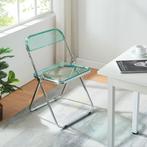 Klapstoel set van 4 Pornainen 74x46x47 cm mintgroen [en.casa, Huis en Inrichting, Stoelen, Verzenden, Nieuw