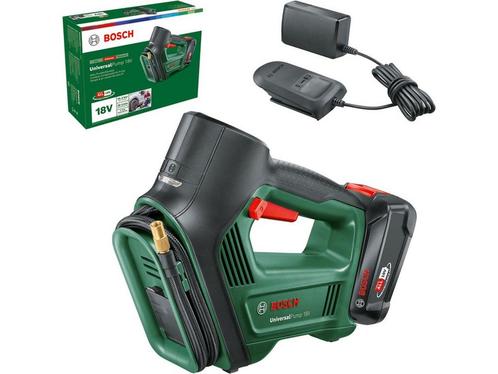 Bosch UniversalPump 18V Compressor - 10.3 bar - Met 18 V, Huis en Inrichting, Woonaccessoires | Overige, Zo goed als nieuw, Verzenden