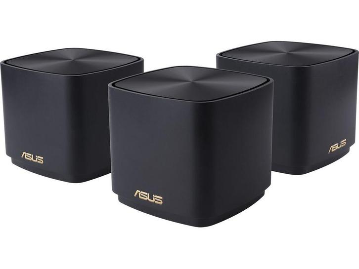 ASUS ZenWiFi XD4 Plus - AX1800 Wifi 6 Router - 3-pack zwart, Computers en Software, Accesspoints, Zo goed als nieuw, Verzenden