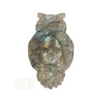 Labradoriet carving  Nr 15 - Uil met schedel, Sieraden, Tassen en Uiterlijk, Verzenden, Nieuw