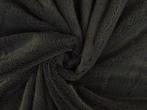 Kortharig bont stof – Donkergrijs, 200 cm of meer, Nieuw, Grijs, Polyester