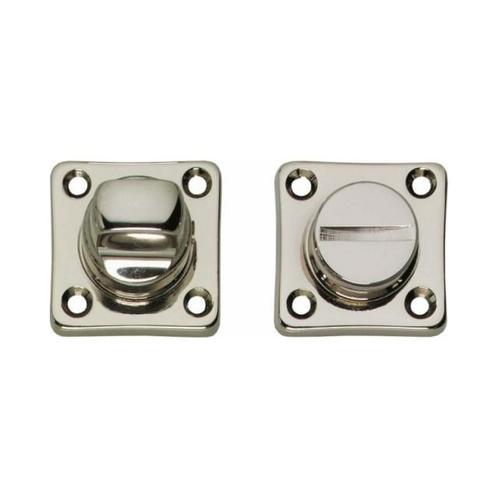 Wc sluiting set Nikkel type Ton 10 - Plat, Doe-het-zelf en Verbouw, Hang- en Sluitwerk, Nieuw, Overige materialen, Ophalen of Verzenden