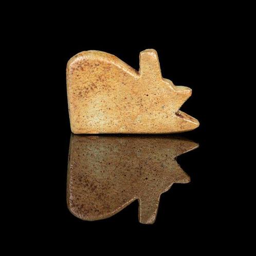 Oud-Egyptisch Faience Oog van Horus Amulet (Zonder, Antiek en Kunst, Antiek | Overige Antiek