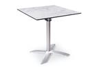 Terrastafel opklapbaar | 70x70cm | Helsinki, Ophalen of Verzenden, Nieuw, Vierkant, Kunststof