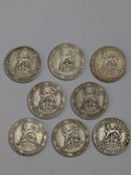 Verenigd Koninkrijk. Edward VII-George V. 1 Shilling, Postzegels en Munten