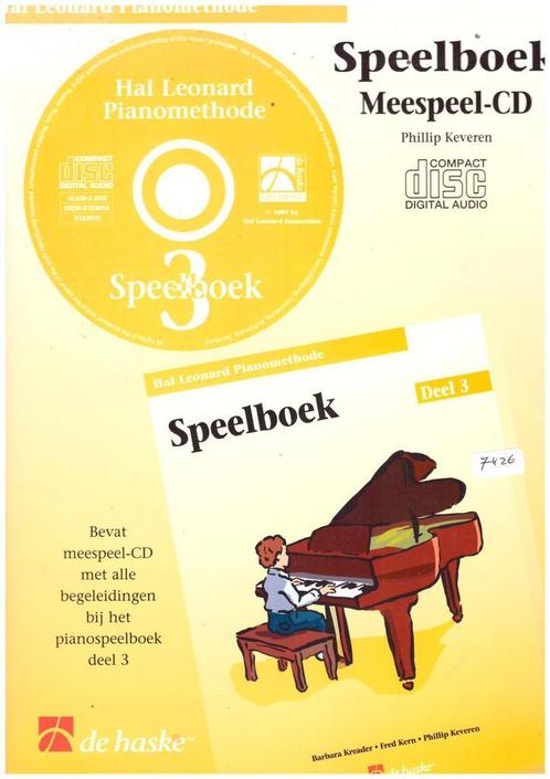 Hal Leonard piano methode - niveau 3 [312], Muziek en Instrumenten, Bladmuziek, Piano, Les of Cursus, Zo goed als nieuw, Populair