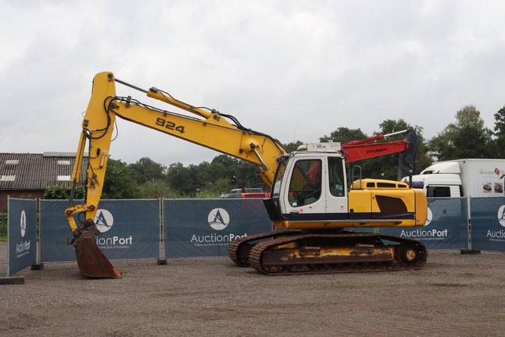 Veiling: Rupsgraafmachine Liebherr R924C HD-SL Diesel 2007, Zakelijke goederen, Machines en Bouw | Kranen en Graafmachines, Graafmachine