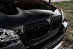 Grill voor BMW X5 E70 2007-2013 | glans zwart | dubbelspijls