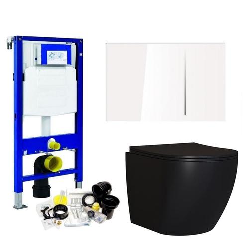 Geberit Sigma 8 (UP720) Toiletset set65 Mudo Rimless Mat, Doe-het-zelf en Verbouw, Sanitair, Ophalen of Verzenden